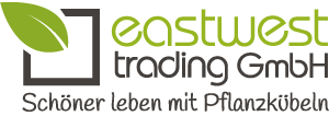 Eastwest Logo - Schoener leben mit Pflanzkuebeln