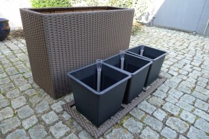 Im Fokus (Teil 1): der Raumteiler DELUXE aus Polyrattan