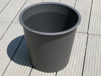 Runder Pflanzeinsatz Ø42x H38cm aus KUNSTSTOFF für Fiberglaskübel