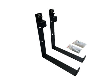 Wand-Halterung für Balkonkasten, schwarz