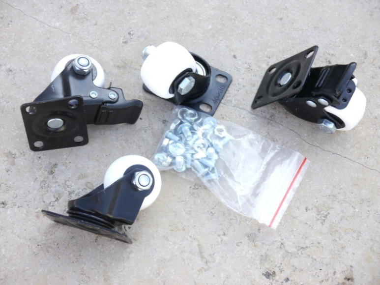 Set Gummirollen für Rollbretter, indoor/outdoor 8er Set