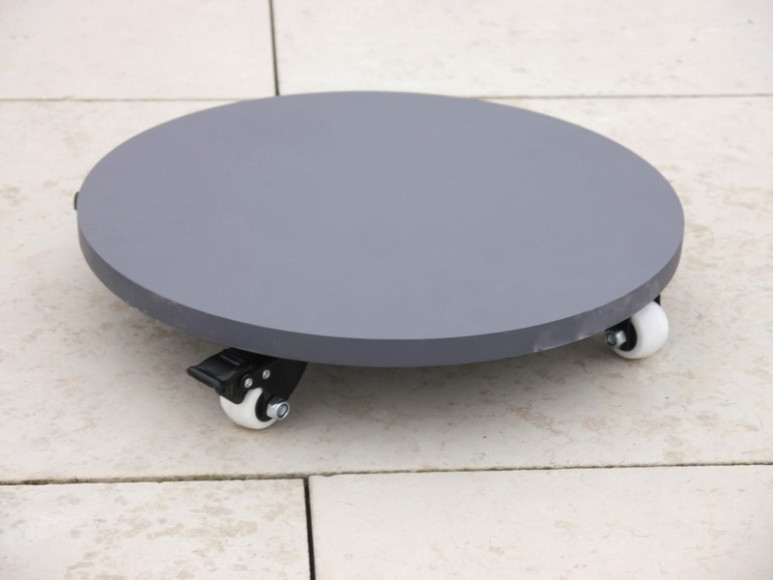 ultrastarkes Mehrzweck-Rollbrett aus Fiberglas, rund 40x40x7
