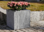 Blumenkübel ROCKS wie Naturstein, grau *Abverkauf* 30x30x30
