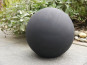 Dekokugel aus Fiberglas in schwarz (matt) - jetzt reduziert 50