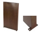 doppelwandiger Paravent COMO aus Cortenstahl, rostfarben - jetzt reduziert 80x10x120