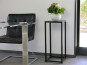 Pflanzgestell aus Metall , schwarz 40x40x105