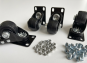 Schwerlast Rollen / Lenkrollen/ leise Rollen 4 Rolle ( 2x mit und 2x ohne Bremsen)