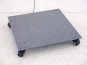 ultrastarkes Mehrzweck-Rollbrett aus Alu, quadratisch 40x40x7