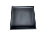 Untersetzer BASSIN, anthrazit -TÜV-geprüft 40x40x6- mit Fuß