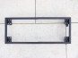 ausziehbarer Pflanzenroller aus Metall, schwarz