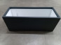 B-Ware: Pflanztrog aus Metall, anthrazit (100x40x40 cm)