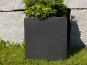 Pflanzkübel der BUNDESGARTENSCHAU, schwarz 30x30x30