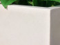 Pflanzkübel der BUNDESGARTENSCHAU, weiß 40x40x40
