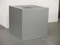 Pflanzkübel SUPREMO, silber *REDUZIERT* 30x30x30