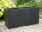 Pflanztrog d. BUNDESGARTENSCHAU, schwarz 120x49x55