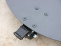 ultrastarkes Mehrzweck-Rollbrett aus Stahl, rund 30x30x7