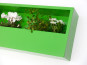 Wand-Pflanzkasten LINEA, grün 40x20x9