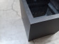 B-Ware: Pflanzkübel SUPREMO für ROLLEN, schwarz (50x50x50 cm)