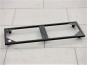 Komplettset 2-teilig: Pflanzkübel mit Roller, Fiberglas anthrazit 120x50x60