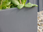 Pflanzkübel MEGA der BUNDESGARTENSCHAU, anthrazit - jetzt reduziert 110x110x80