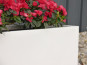 Pflanztrog JOY, Hochglanz weiß 100x40x50 cm