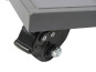 ultrastarkes Mehrzweck-Rollbrett aus Metall/Fiberglas, rechteckig 80x30x7