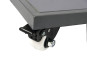 ultrastarkes Mehrzweck-Rollbrett aus Metall/Fiberglas, rechteckig 80x30x7