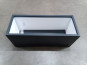 B-Ware: Pflanztrog aus Metall, anthrazit (100x40x40 cm)