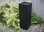 Pflanzkübel d. GARTENSCHAU BADEN-WÜRTT., Fiberglas schwarz 30x30x60