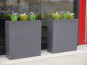 Raumteiler SUPREMO (auch für Rollen), anthrazit/AB 19.6. 100x40x100