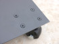 ultrastarkes Mehrzweck-Rollbrett aus Stahl, quadratisch 30x30x7