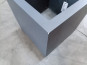 B-Ware: Pflanzkübel für Rollen, anthrazit 40x40x40