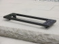 Komplettset 2-teilig: Pflanzkübel mit Roller, Fiberglas anthrazit 80x30x40