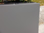 Pflanztrog, Pflanzkübel  aus Metall , anthrazit ( Rollen optional) 120x50x50