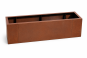 Hochbeet/Pflanztrog BIOPUR aus Cortenstahl, rostfarben 200x80x40