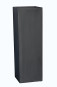 Pflanzkübel d. GARTENSCHAU BADEN-WÜRTT., Fiberglas schwarz 40x40x100
