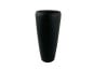 Pflanzkübel PLANTO, Fiberglas schwarz 30x70