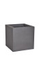 Pflanzkübel SUPREMO, Blumentopf, anthrazit ( Rollen optional) 60x60x60