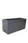 Pflanztrog, Blumentopf, anthrazit ( Rollen optional) 100x40x50
