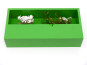 Wand-Pflanzkasten LINEA, grün - jetzt reduziert 40x20x9