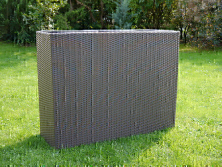 Raumteiler DELUXE 110x40x60cm  inkl. 3x Einsätze 