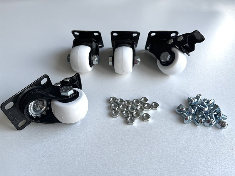 Set Gummirollen für Rollbretter, indoor/outdoor 4er Set