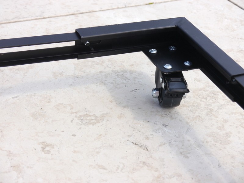 ausziehbarer Pflanzenroller  40-120 cm aus Metall- Tragkraft 300kg 