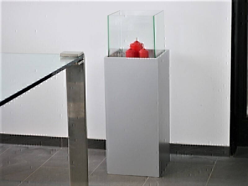 Deckel für Windlicht BEL AIR , silber 