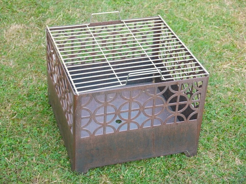 Grillrost aus Edelstahl (für: Feuerkorb SQUARE oder PRESTIGE) 44x38