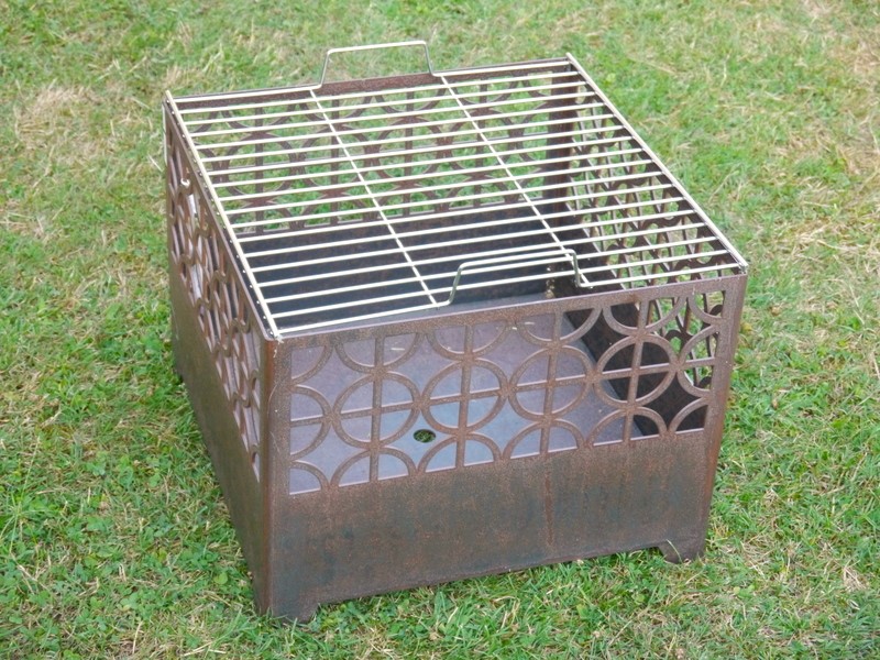 Grillrost aus Edelstahl 48x48