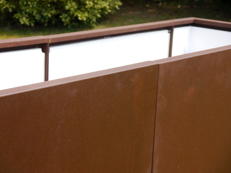 Hochbeet VERDURO aus Cortenstahl, rostfarben *REDUZIERT* 