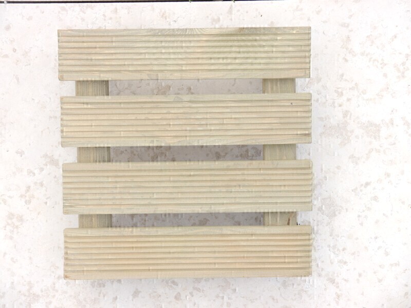 Mehrzweck-Rollbrett aus Kiefernholz, quadratisch 