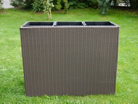 Raumteiler DELUXE 110x40x60cm  inkl. 3x Einsätze 