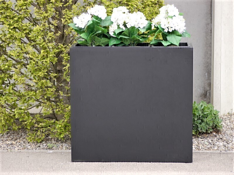 Raumteiler SUPREMO (auch für Rollen), schwarz 84x30x80